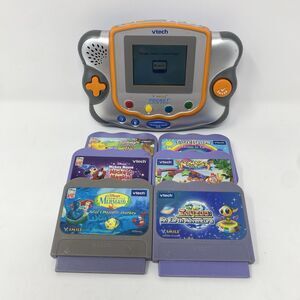 VTech V.Smile Pocket Learning System 6 Games Handheld Console for Parts / Repair